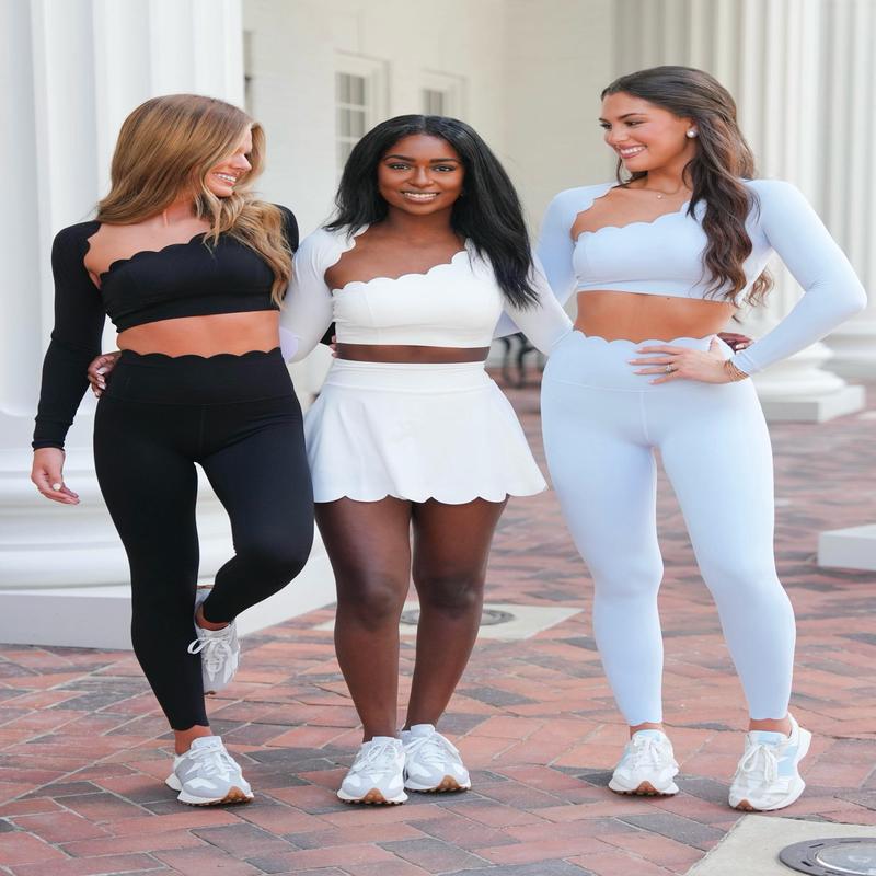 Wiskii Active Asymmetrical Long Sleeve Crop Top