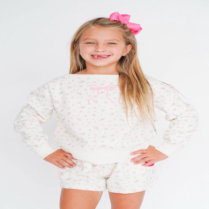 Girls' Ditsy Rose Short