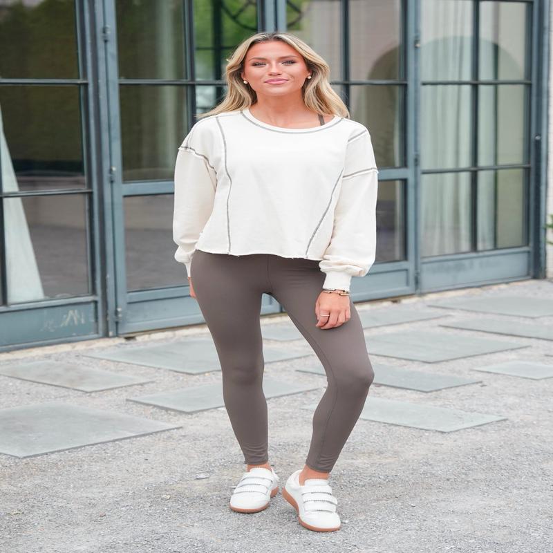 Z Supply Sporty Ribbed 7/8 Legging