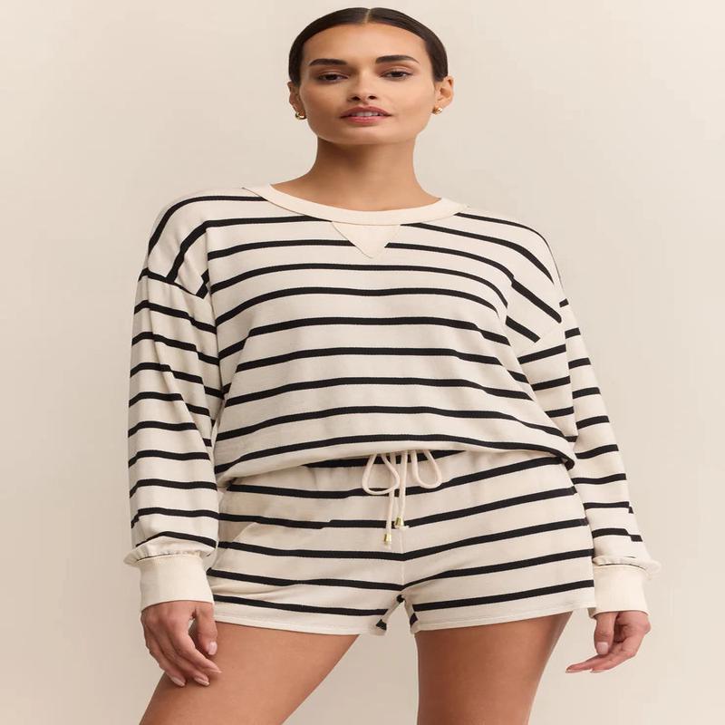 Z Supply Stand Out Striped Sweatshirt