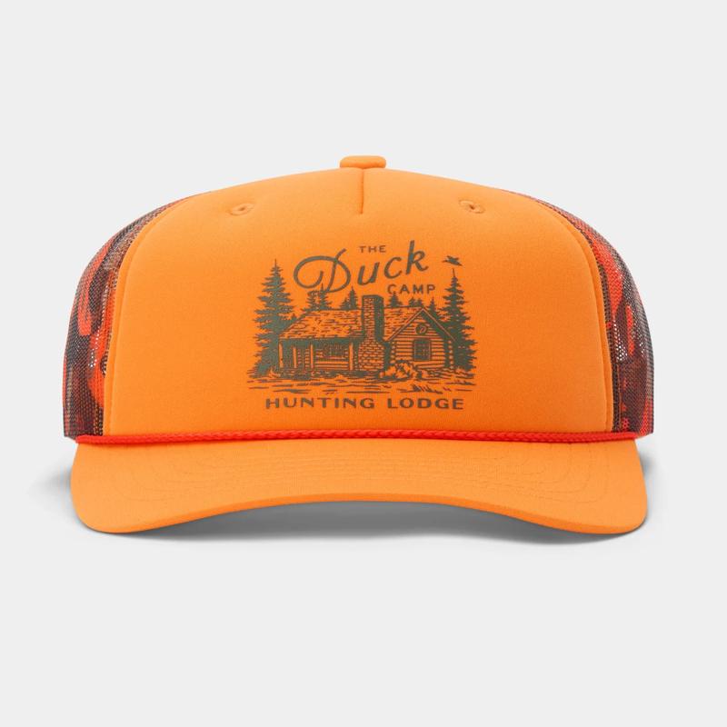 Duck Camp Huntin' Lodge Retro Trucker Hat