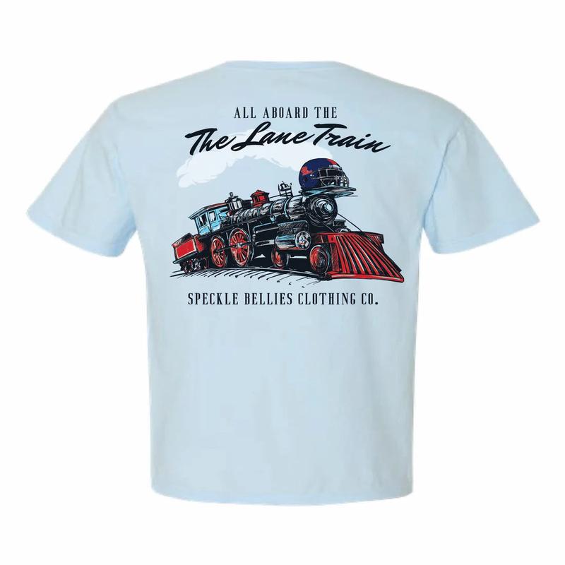 Speckle Bellies Ole Miss Lane Train Tee