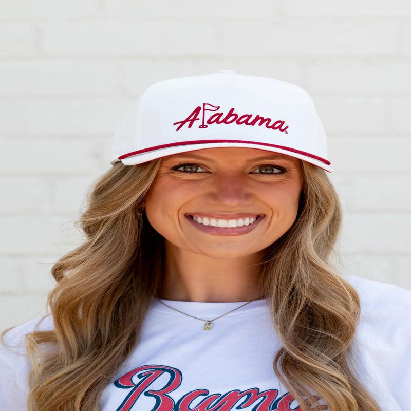 Alabama Golf Flag 5-Panel hat