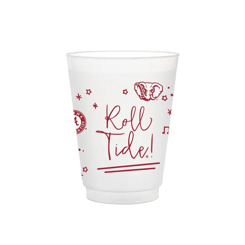 Colliegate Frosted Flex Party Cups