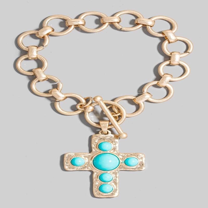 Cross Charm Bracelet