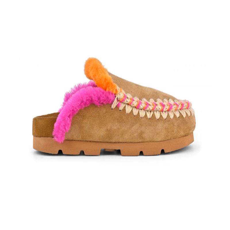 Mou Winer Bio Overstiching Slipper
