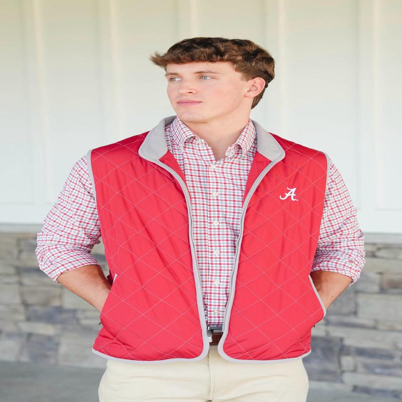 Taylor & Mick Pipeline Quilted Vest "A"
