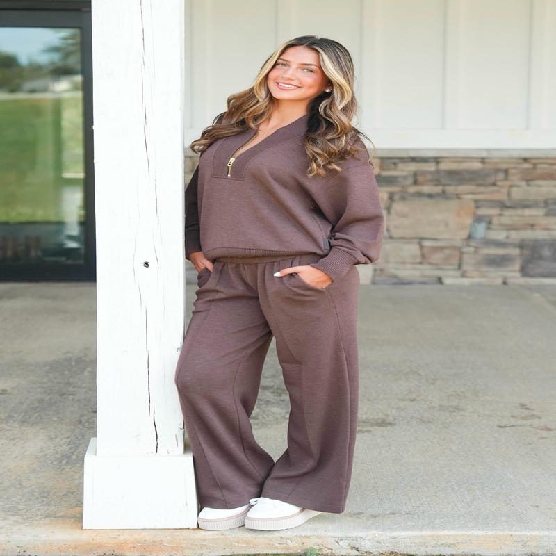 Varley Sally Half Zip Sweat