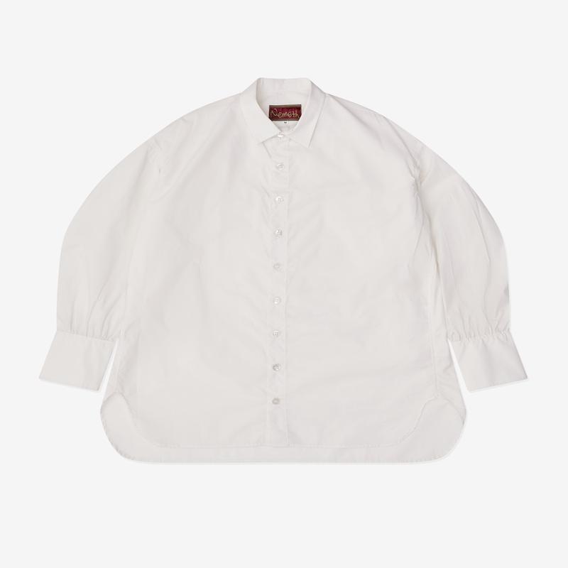 Christopher Nemeth - Mens Curved Hem Shirt - (White)