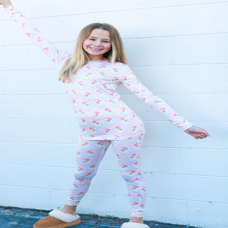 Girl's Mary Square PJ Pants