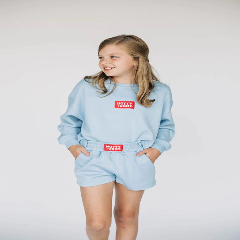 Girls' Scarlet & Gold Hotty Toddy Ava Airy Crewneck