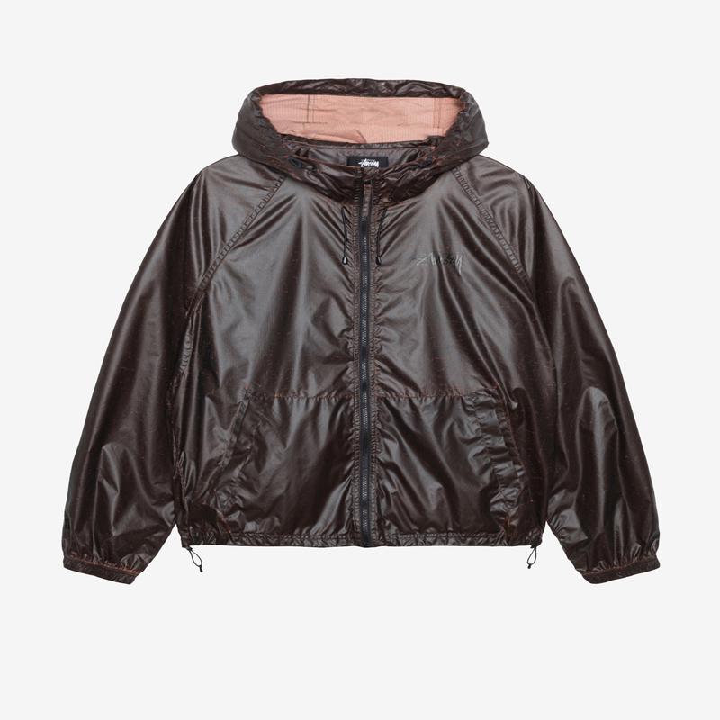 Stssy - Mens Beach Shell Cracked Ripstop - (Orange)