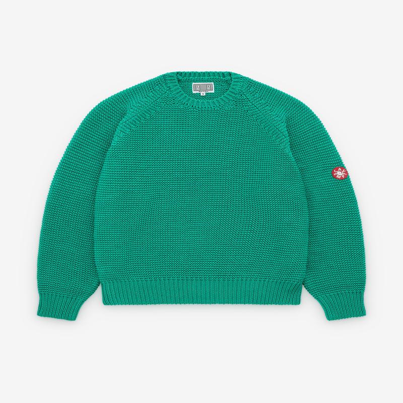 Cav Empt - Men's Raglan Sleeve Cotton Knit - (Green)