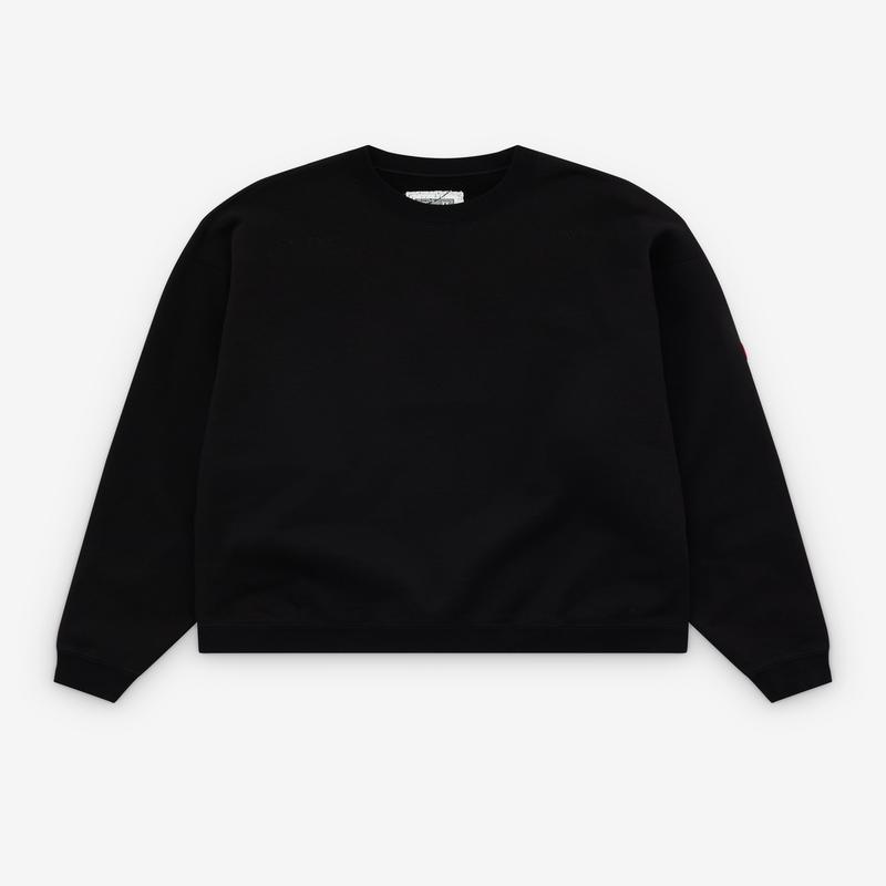 Cav Empt - Mens Solid Loose Crew Neck - (Black)