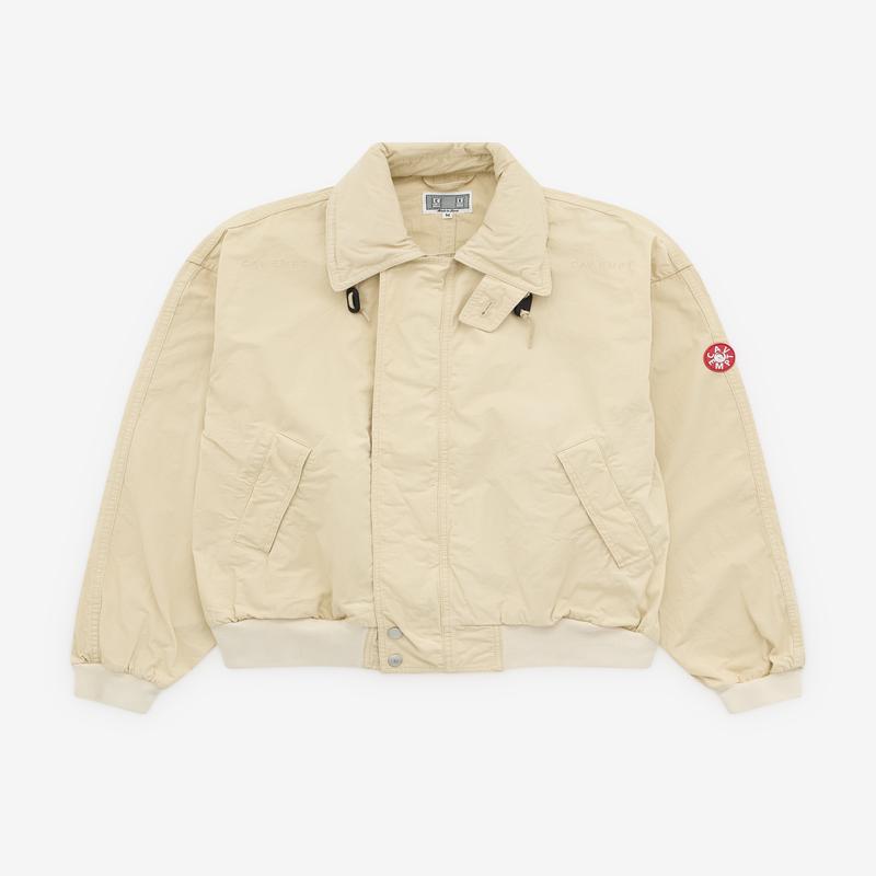 Cav Empt - Mens Washed Zip Jacket - (Beige)