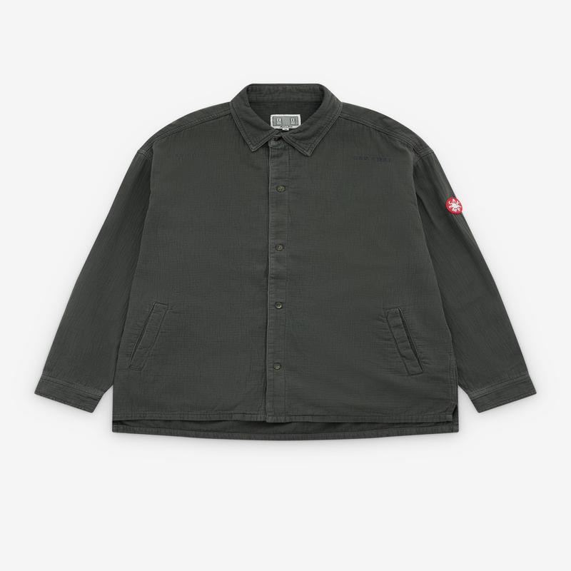 Cav Empt - Mens Welt Pockets Big Shirt - (Charcoal)