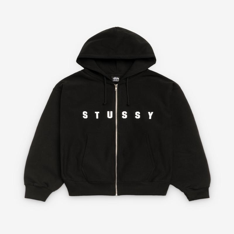 Stssy - Men's Lens Zip Hood - (Black)