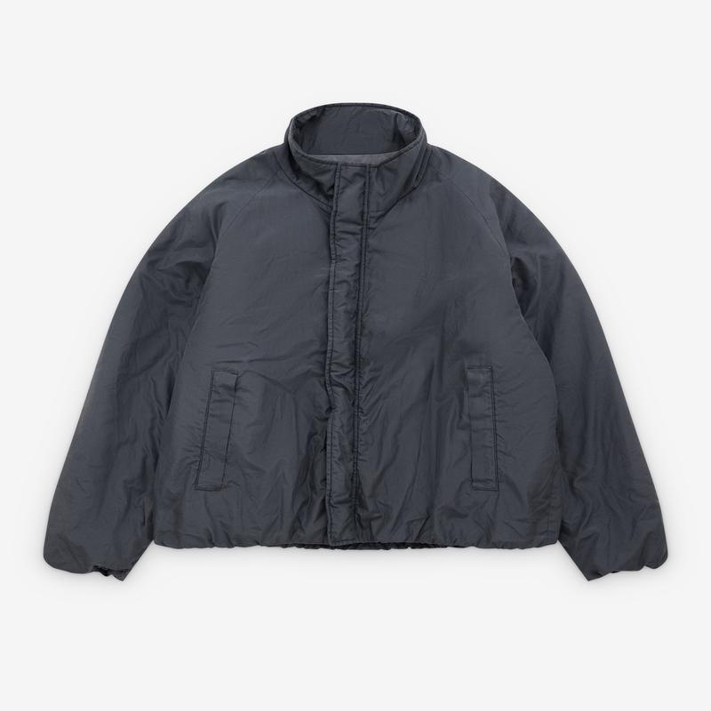 A.Presse - Men's Silk Taffeta US Navy Shipboard Jacket - (Charcoal)