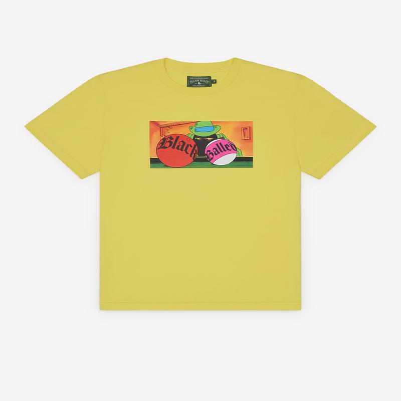 Denim Tears - Men's Balled Tee - (Yellow)