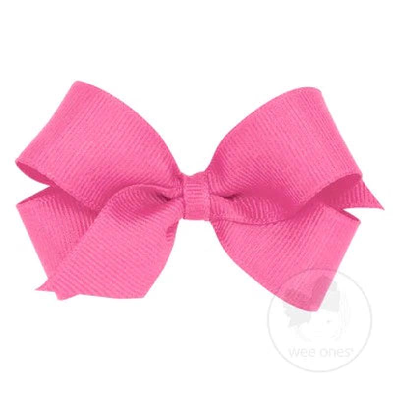 Girls' Wee Ones Mini Classic Grosgrain Hair Bow