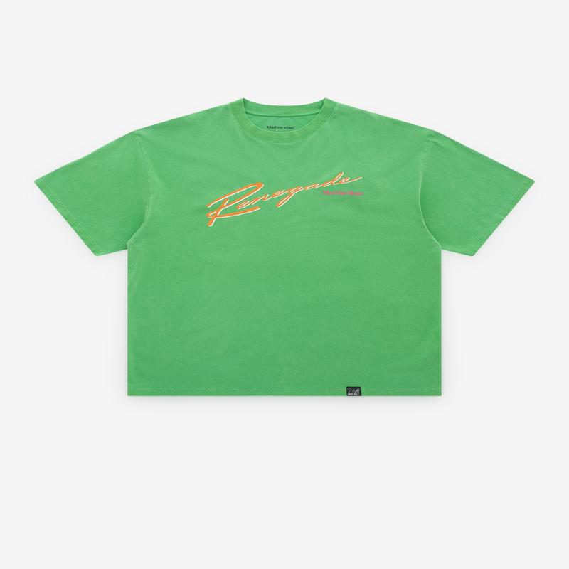 Martine Rose - Men's Oversized S/S T-Shirt - (Green)
