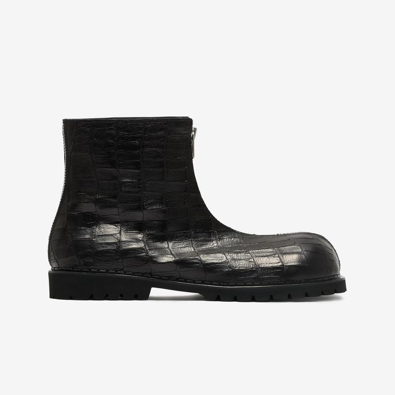 No Idea - Men's Big Foot 2 Zip 2 Layer Boots - (Black)