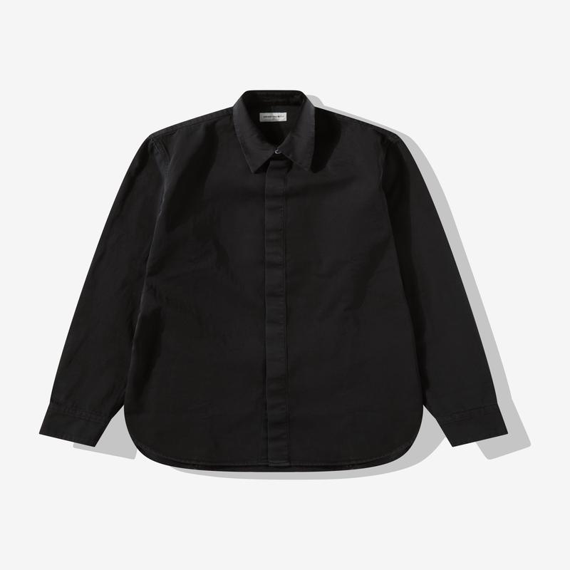 Dries Van Noten - Mens Long Sleeve Shirt - (Midnight)