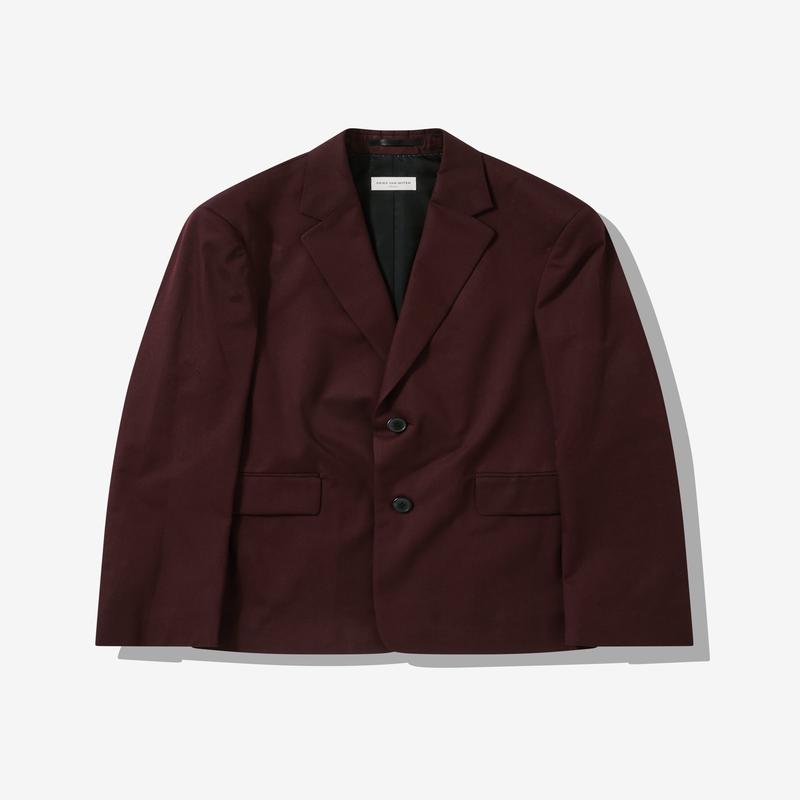 Dries Van Noten - Mens Two Button Blazer - (Wine)