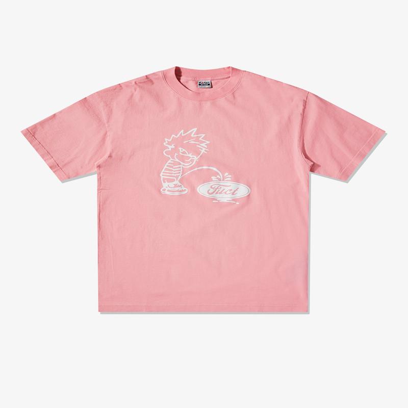 Fuct - Mens DSM Exclusive Pee Boy T-Shirt - (Light Pink)