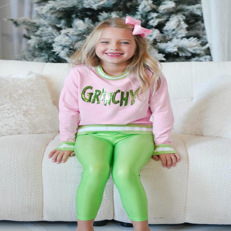 Girls' Azarhia Grinchy Sequin