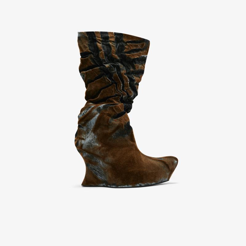 Masha Popova - Womens Roadkill Boots - (Bronze)
