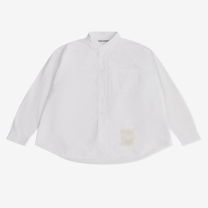 Our Legacy - WORK SHOP Shirt - (White Poplin)