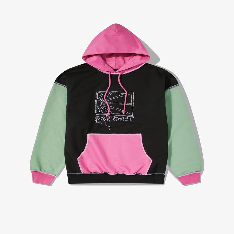 Rassvet - Mens Mix Sweat Hoodie Knit - (Black)