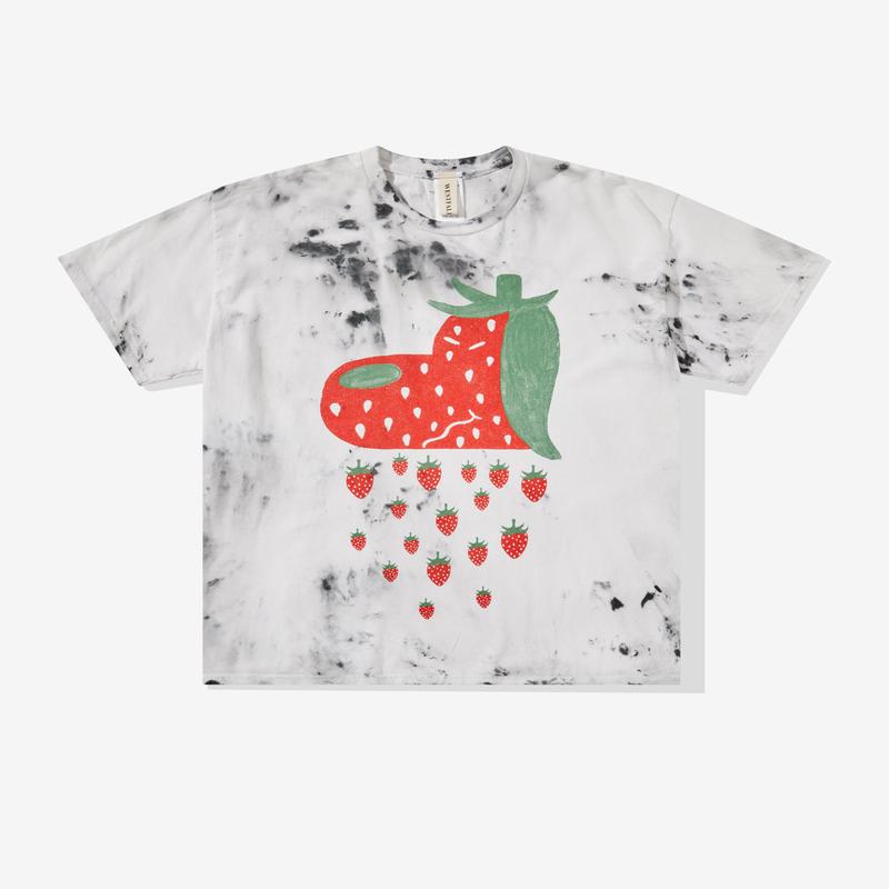 Westfall - Mens Snoppy Berry T-Shirt - (Dirty White)