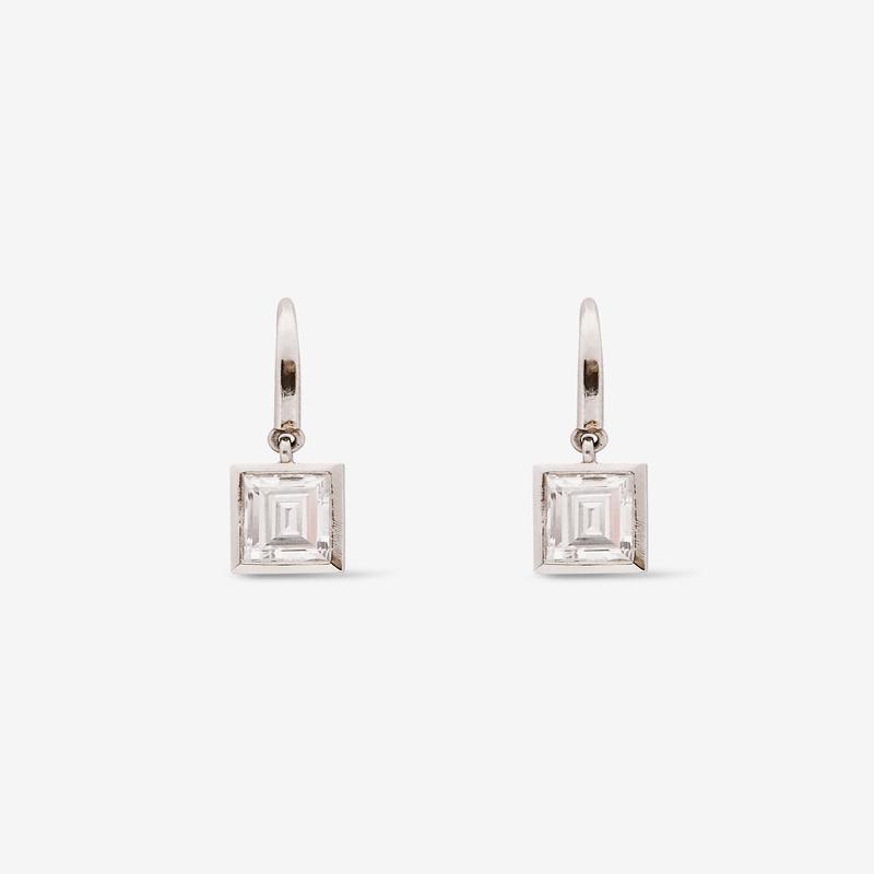 William Welstead - Women's Diamond Earrings - (Platinum)