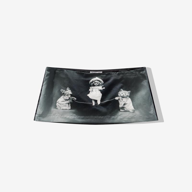 Ashley Williams - Womens Dolly Mini Skirt - (Black)