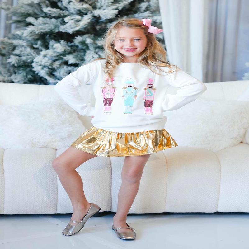 Girls' Mary Square Nutcracker Sweatshirt