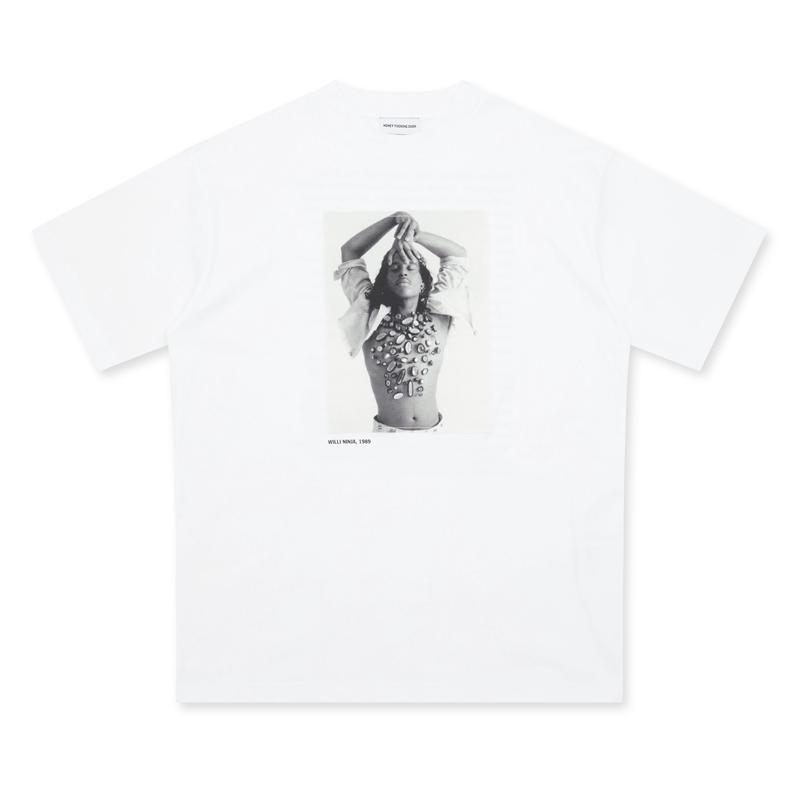 Honey Fucking Dijon - Chantal Short Sleeves T-Shirt - (White)