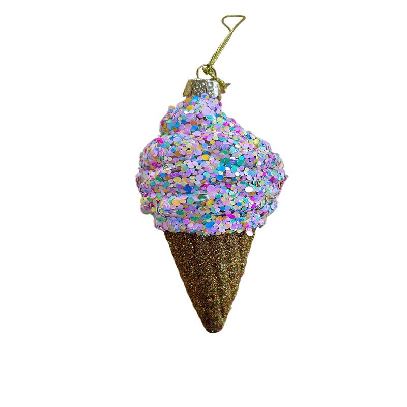 Ice Cream Cone Ornament