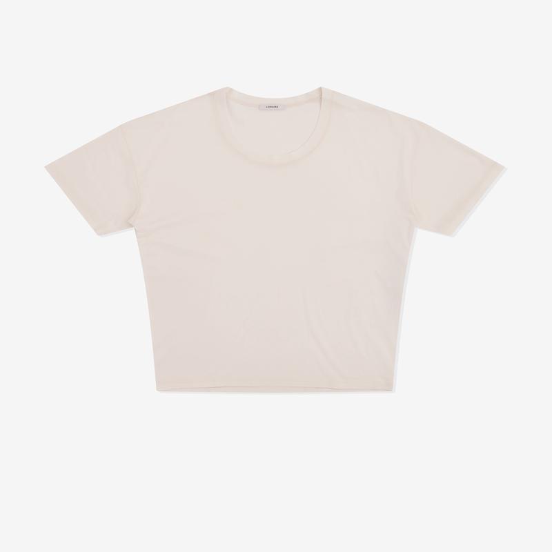 Lemaire - Womens Rib T-Shirt - (Off White)