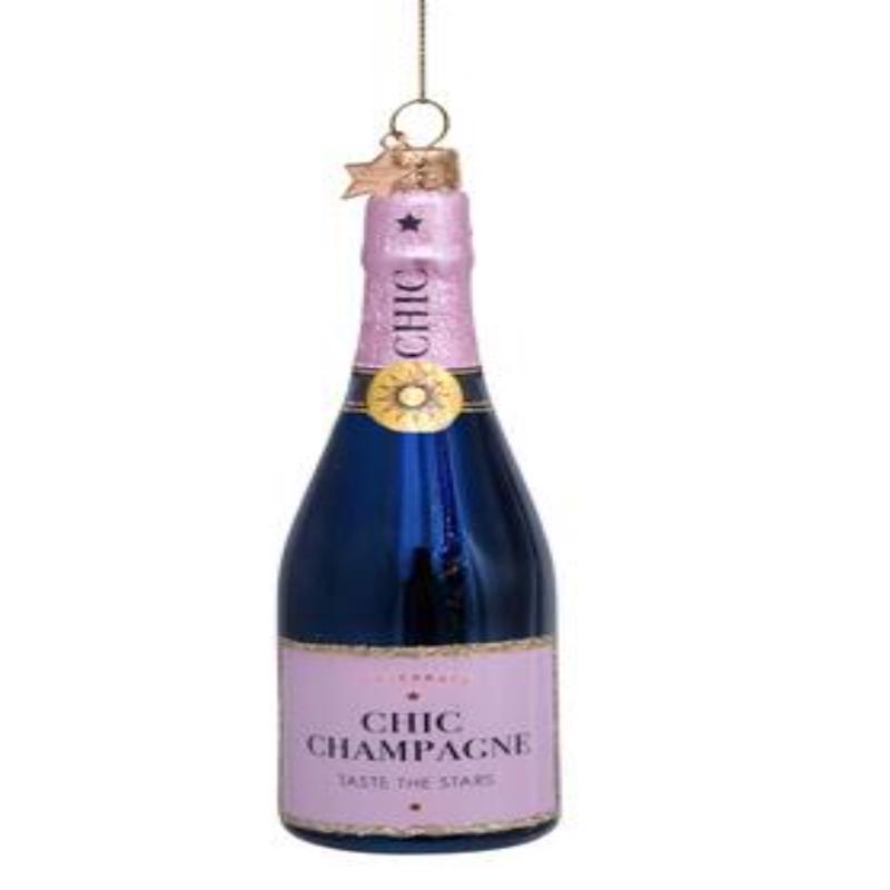 Luxury Pink Bottle Ornament