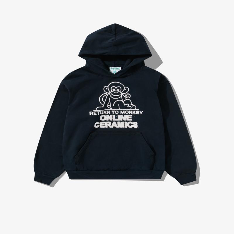 Online Ceramics - Men's Return To Monkey Hoodie - (Navy)