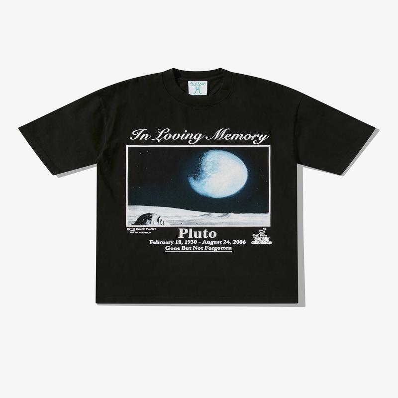 Online Ceramics - Mens Pluto T-Shirt - (Black)