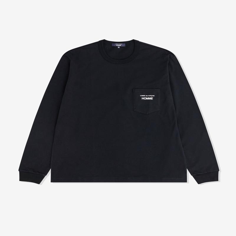 CDG Homme - Mens Long Sleeve T-Shirt - (Black)