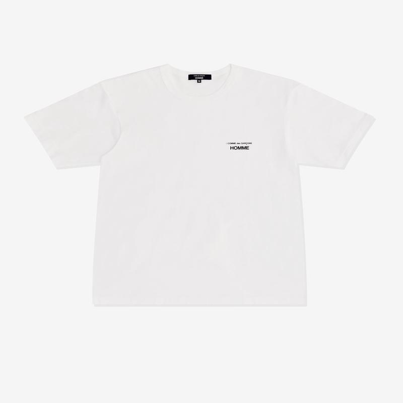 CDG Homme - Mens Printed T-Shirt - (White)