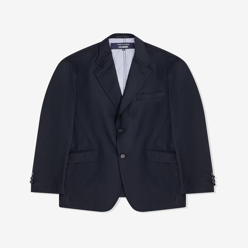 CDG Homme - Mens Tropical Wool Jacket - (Navy)