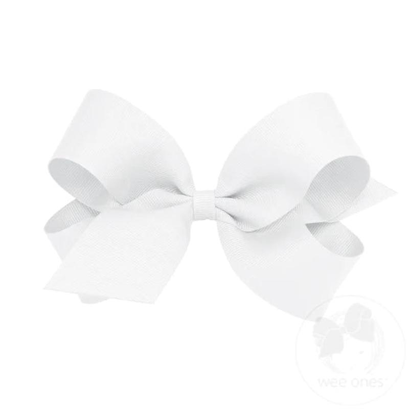 Girls' Wee Ones Large Classic Grosgrain Hair Bow