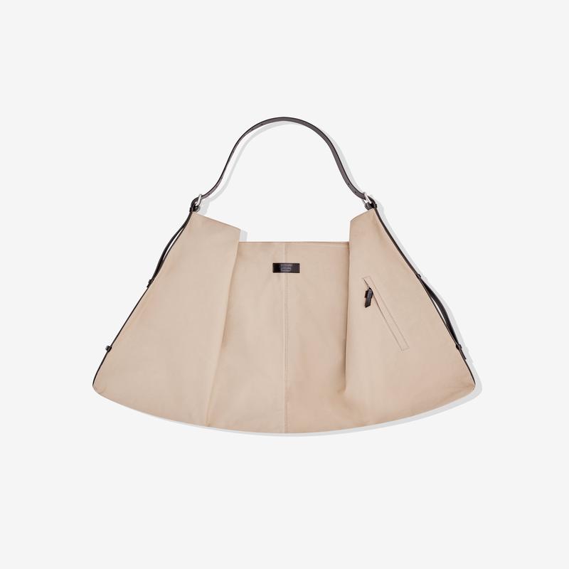 Lemaire - Womens Flag Hobo Bag - (Linen)