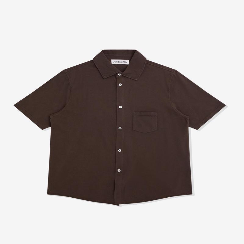 Our Legacy - Mens Analog Shirt - (Deep Brown)