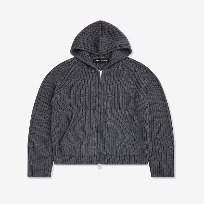 Our Legacy - Womens Level Hood - (Dark Grey)